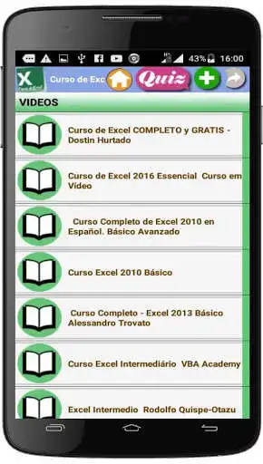 Play Curso de Excel as an online game Curso de Excel with UptoPlay