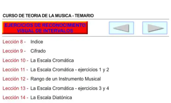 Play CURSO DE TEORIA DE LA MUSICA