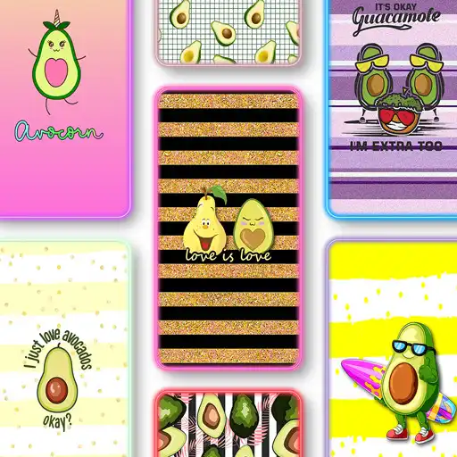 Play Cute Avocado HD Wallpapers APK