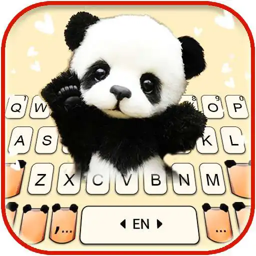 Play Cute Baby Panda 2 Keyboard Background APK