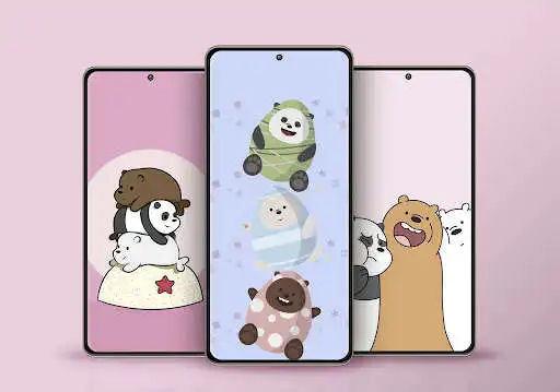 Play Cute Bears Wallpaper  and enjoy Cute Bears Wallpaper with UptoPlay