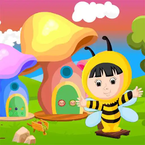 Run free android online Cute Bee Girl Rescue Kavi Game-378 APK