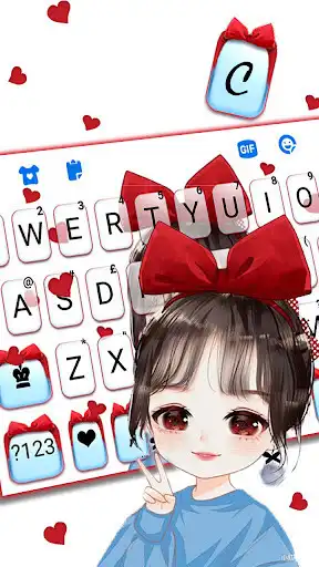 Play Cute Bowknot Girl Themes as an online game Cute Bowknot Girl Themes with UptoPlay