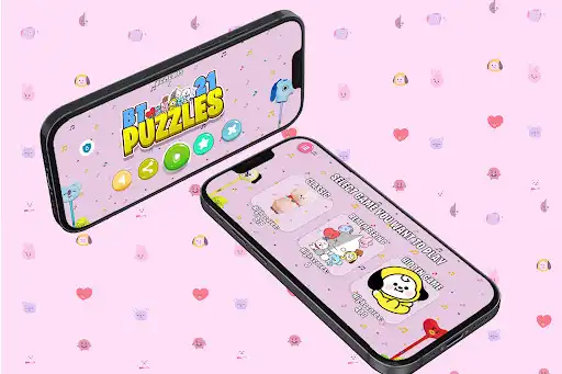 Play Cute BT21 Puzzel Star For Bts  and enjoy Cute BT21 Puzzel Star For Bts with UptoPlay