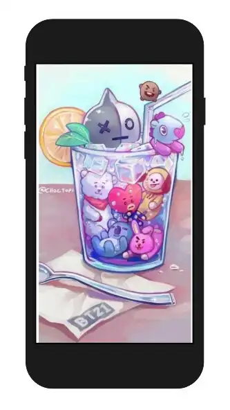 Play Cute BT21 Wallpapers HD  and enjoy Cute BT21 Wallpapers HD with UptoPlay