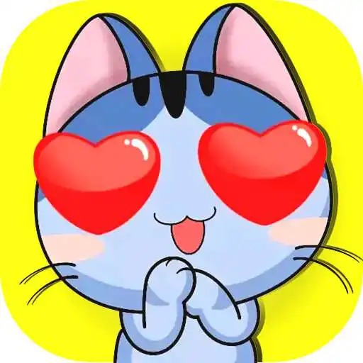 Play Cute Cartoon Cat Stickers for WhatsApp APK