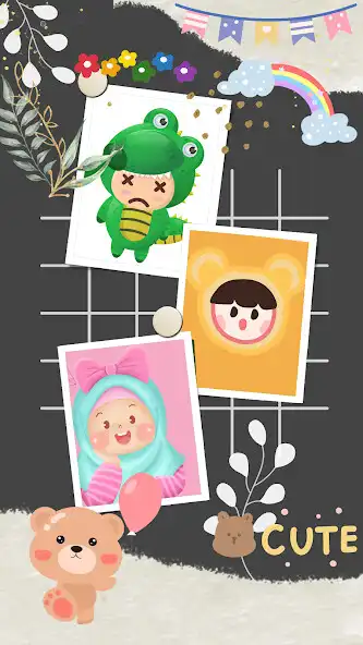 Play Cute Cartoon Photo Suit  and enjoy Cute Cartoon Photo Suit with UptoPlay