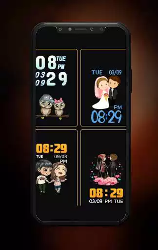 Play Cute Clock Widget as an online game Cute Clock Widget with UptoPlay