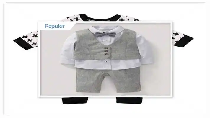 Play Cute Clothes Pattern for Boy