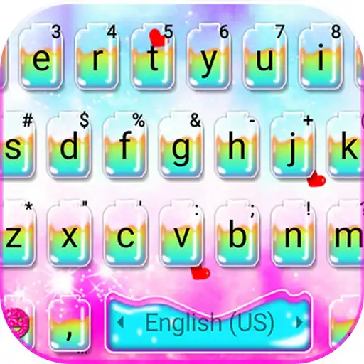 Play Cute Colorful Water Keyboard Theme APK