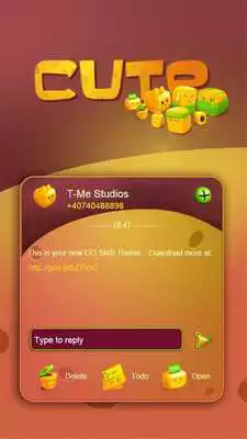 Play Cute Cubes SMS Theme