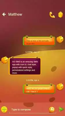 Play Cute Cubes SMS Theme