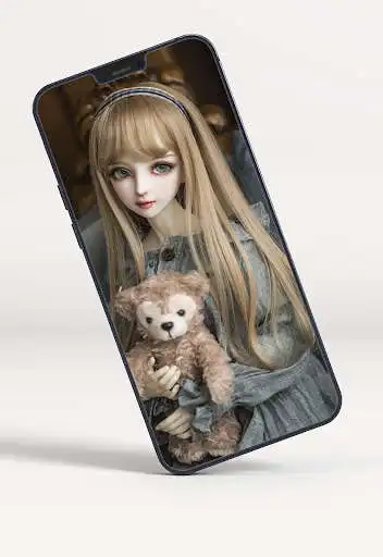 Play Cute Doll Wallpapers as an online game Cute Doll Wallpapers with UptoPlay