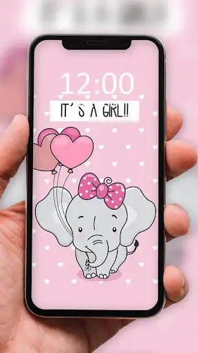 Play Cute Elephant Wallpaper  and enjoy Cute Elephant Wallpaper with UptoPlay