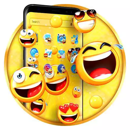 Free play online Cute Emoji Launcher-Stickers&Themes  APK