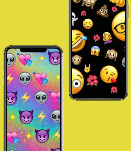 Play Cute Emoji Wallpapers - FREE as an online game Cute Emoji Wallpapers - FREE with UptoPlay