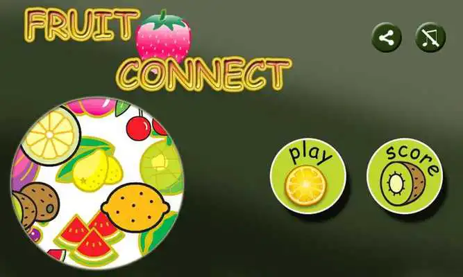 Play Cute Fruit Connect