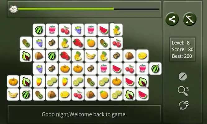 Play Cute Fruit Connect