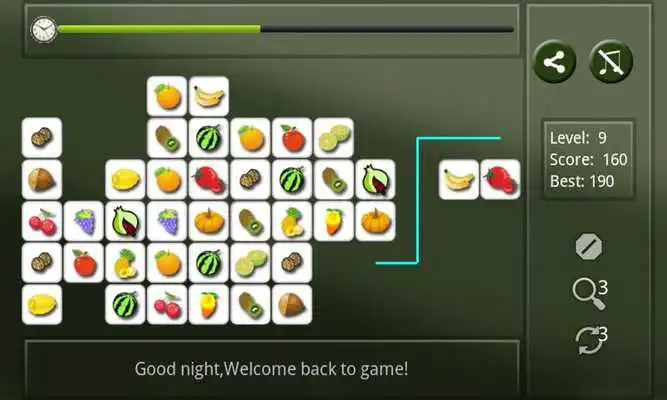 Play Cute Fruit Connect