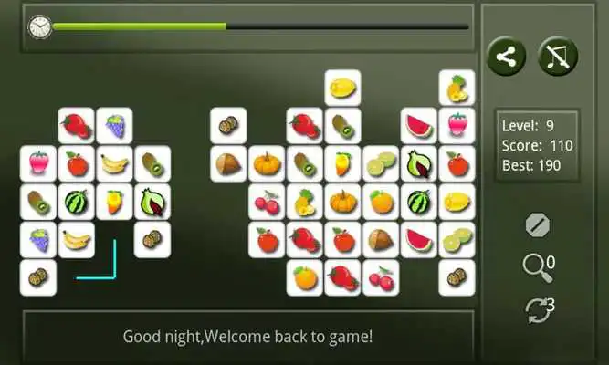 Play Cute Fruit Connect