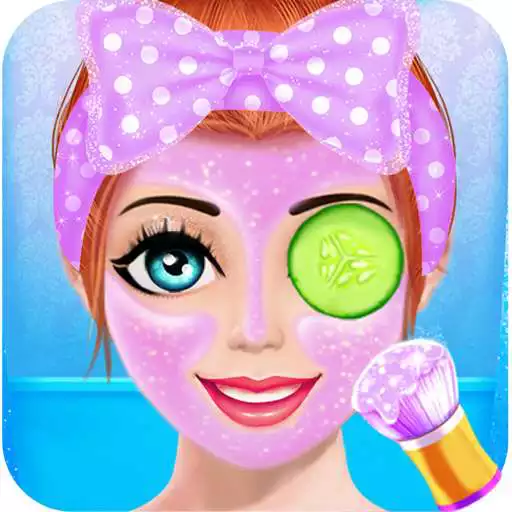 Free play online Cute Girl Makeup Salon Games: Fashion Makeover Spa APK