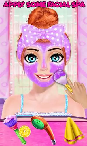 Play Cute Girl Makeup Salon Games: Fashion Makeover Spa