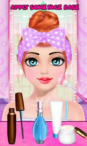 Play Cute Girl Makeup Salon Games: Fashion Makeover Spa