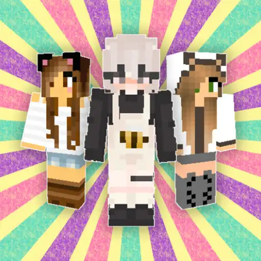 Play Cute Girl Skins Minecraft PE APK