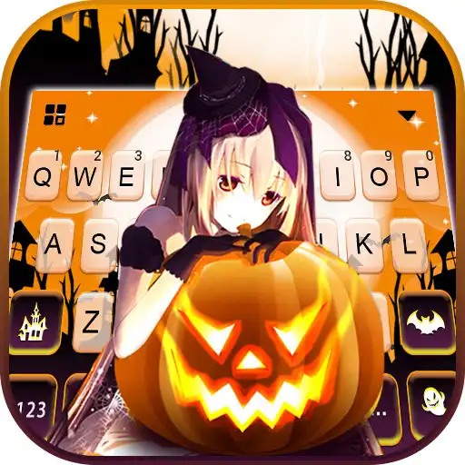 Play Cute Halloween Girl Themes APK