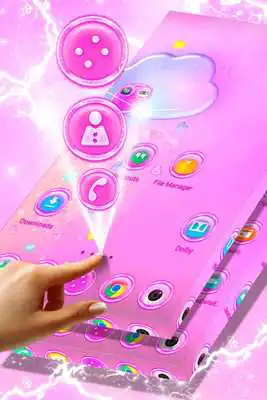 Play Cute Hearts Launcher Theme