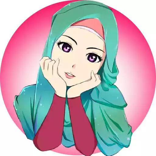 Run free android online Cute Hijab Muslimah Stickers - WAStickerApps APK