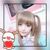 Free play online Cute Kawaii Photo Sticker APK