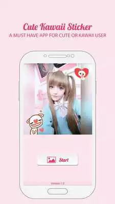 Play Cute Kawaii Photo Sticker