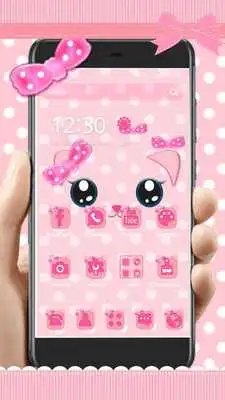 Play Cute Kawaii Pink Cat Theme