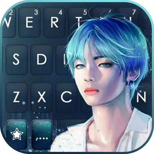 Play Cute Kpop Boy Keyboard Background APK