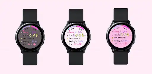 Play Cute Note Watch Face Wear OS  and enjoy Cute Note Watch Face Wear OS with UptoPlay