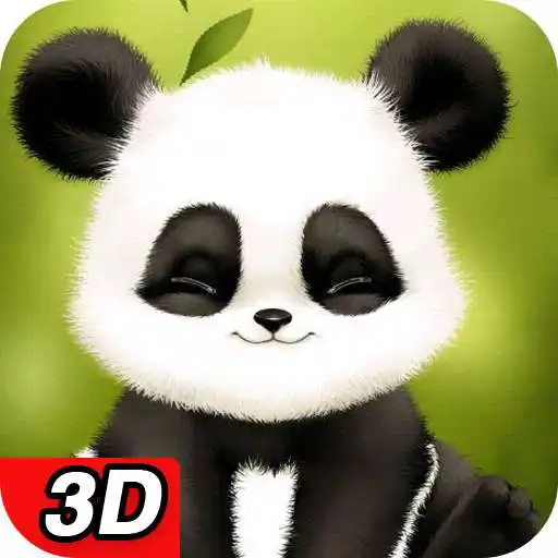 Free play online Cute Panda Live Wallpapers  APK