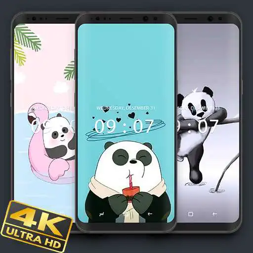 Play Cute Panda Wallpaper Full HD 4K APK