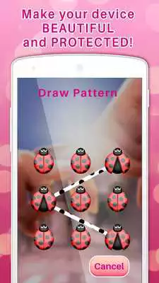 Play Cute Pattern Lock Screen App Free