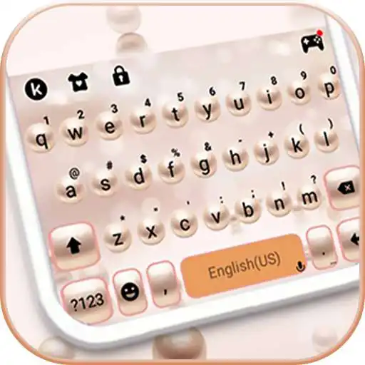 Play Cute Pearls Keyboard Theme APK