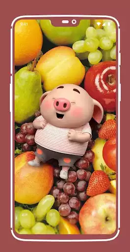 Play Cute pig wallpaper  and enjoy Cute pig wallpaper with UptoPlay