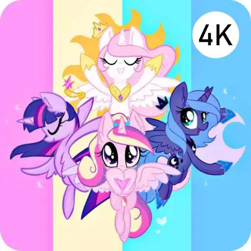 Play Cute pony wallpaper 4K APK