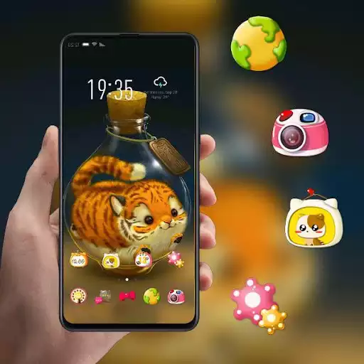 Play Cute tiger theme lucky tiger in the bottle  and enjoy Cute tiger theme lucky tiger in the bottle with UptoPlay