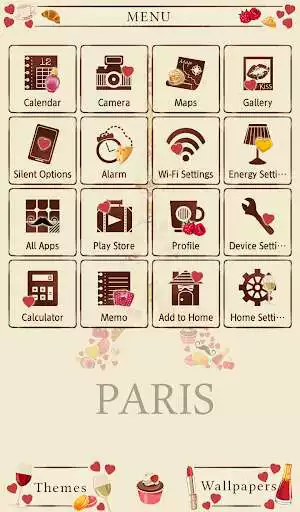 Play APK Cute Wallpaper Sweet Paris Theme  and enjoy Cute Wallpaper Sweet Paris Theme with UptoPlay jp.co.a_tm.android.plus_sweet_paris