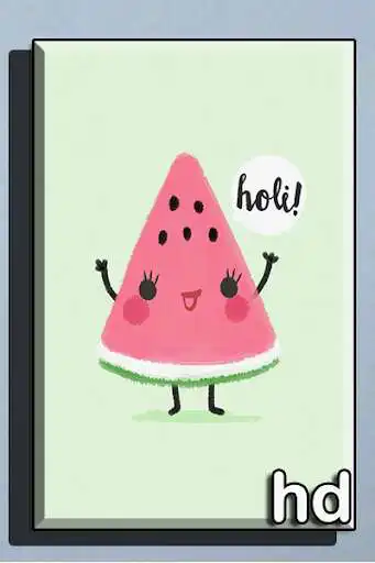 Play Cute Watermelon Wallpaper as an online game Cute Watermelon Wallpaper with UptoPlay