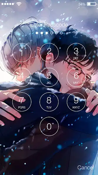 Play Cute Yuri Anime Wallpaper Ice Skating Screen Lock as an online game Cute Yuri Anime Wallpaper Ice Skating Screen Lock with UptoPlay