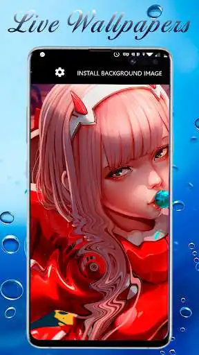 Play Cute Zero Two Anime Girly Teen Live Wallpaper  and enjoy Cute Zero Two Anime Girly Teen Live Wallpaper with UptoPlay