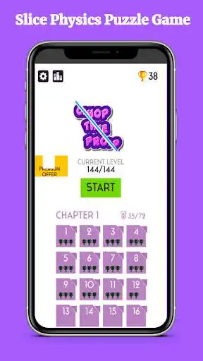 Play Cut It  -  Brain Teaser Puzzle  and enjoy Cut It  -  Brain Teaser Puzzle with UptoPlay