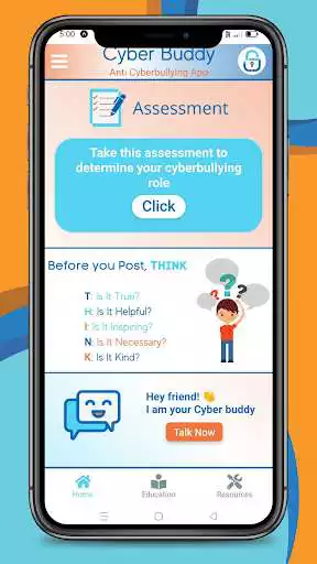 Play Cyber Buddy–Anti Cyber Bullying App as an online game Cyber Buddy–Anti Cyber Bullying App with UptoPlay