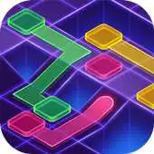 Free play online Cyber Dots: connect lines game APK